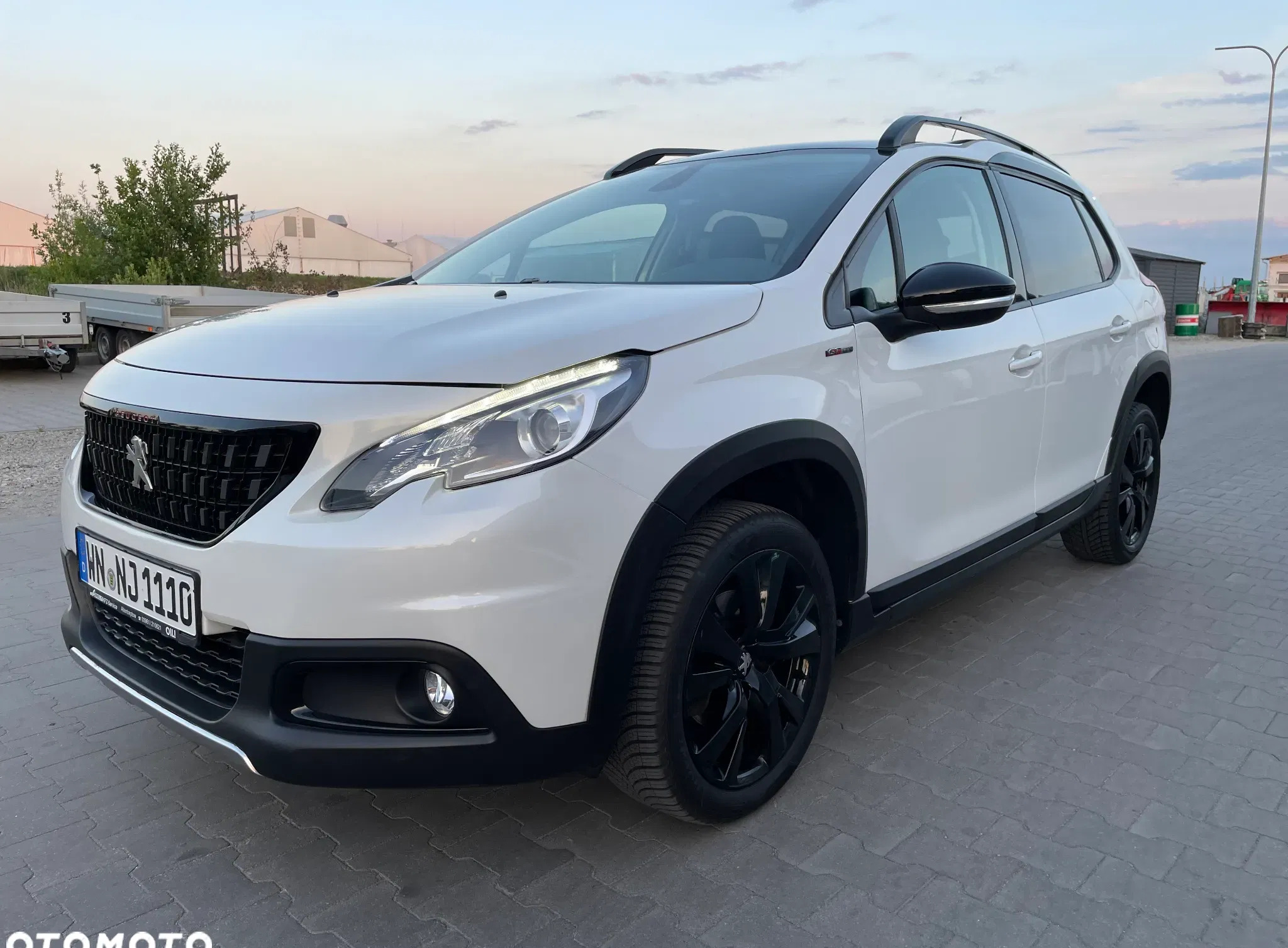 peugeot Peugeot 2008 cena 53900 przebieg: 40000, rok produkcji 2019 z Gostyń